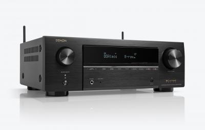 Denon 7.2 Channel 8K AV Receiver with 3D Audio, Voice Control and Built in Heos - AVRX1700HBKE3