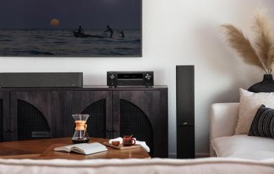 Denon 7.2 Channel 8K AV Receiver with 3D Audio, Voice Control and Built in Heos - AVRX1700HBKE3