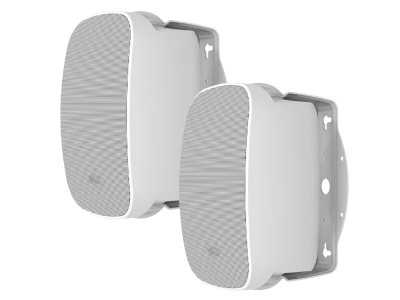 Klipsch 5.25" Indoor/Outdoor Residential Surface Mount Loudspeaker (Pair) in White - RSM525W