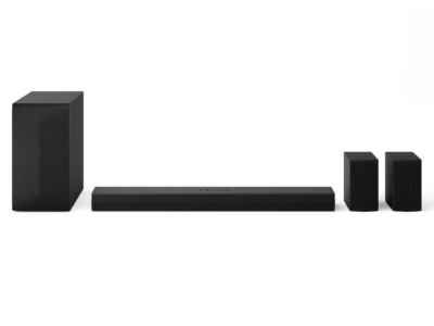 LG 5.1 channel Soundbar with Dolby Audio and Rear Speakers - S60TR
