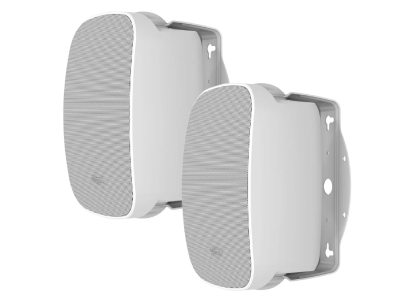 Klipsch 8” Indoor/Outdoor Residential Surface Mount Loudspeaker (Pair) in White - RSM800W