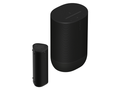 Sonos Portable Set with Move 2 and Roam 2 in Black - Portable Set with Move 2 & Roam 2 (B)