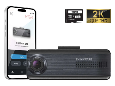 Thinkware Q200 Front Dash Cam with 32GB microSD Card - Q200CH32