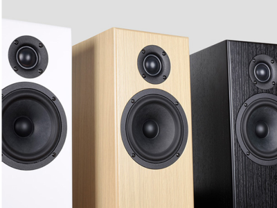 Totem Acoustic Bison 2-Way Tower Speaker in White Oak - BISON TOWER (WO)