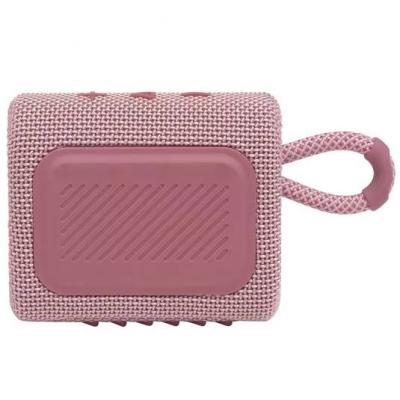 JBL Go 3 Portable Bluetooth Speaker in Pink - JBLGO3PINKAM