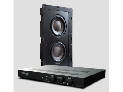 Totem Acoustic Tribe Sub In-Wall Double 8 in Satin Black - TRIBE IN WALL DOUBLE 8 SUB (SB)