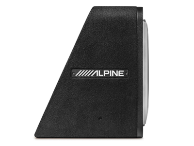 12" Alpine PrismaLink S-Series Preloaded Subwoofer Wedge Enclosure - S2-SB12