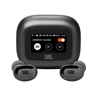 JBL Live Buds 3 True wireless Noise Cancelling Earbuds with Smart Charging Case - JBLLIVEBUDS3BLKAM