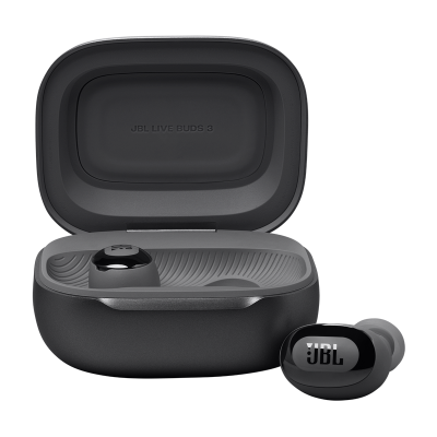 JBL Live Buds 3 True wireless Noise Cancelling Earbuds with Smart Charging Case - JBLLIVEBUDS3BLKAM