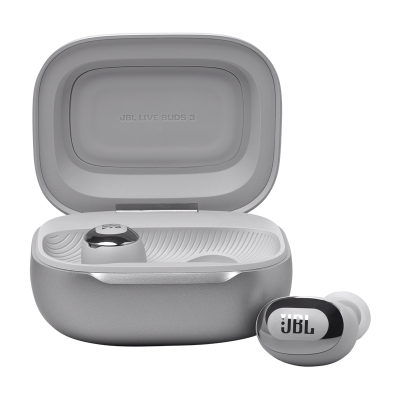 JBL Live Buds 3 True wireless Noise Cancelling Earbuds with Smart Charging Case - JBLLIVEBUDS3SILAM