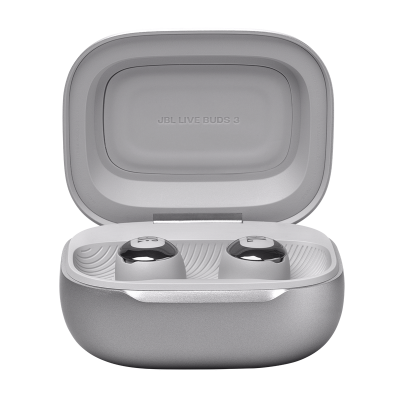 JBL Live Buds 3 True wireless Noise Cancelling Earbuds with Smart Charging Case - JBLLIVEBUDS3SILAM