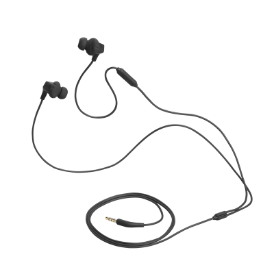 JBL Endurance Run 2 Wired Waterproof Sports In-Ear Headphones - JBLENDURRUN2BLKAM